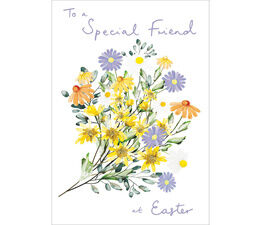 Easter Card - Easter Bouquet