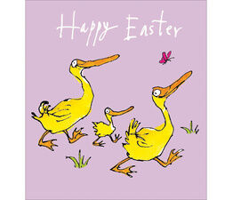 Easter Card - Easter Waddle