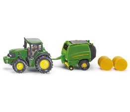 Siku John Deere with Baler - 1665