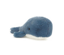 Jellycat Wavelly Whale Blue