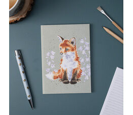 Wrendale Designs - A6 Fox Notebook - Contemplation