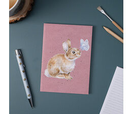 Wrendale Designs - A6 Rabbit Notebook - I Spy a Butterfly