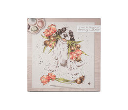 Wrendale Designs - Paint by Numbers - Blooming with Love Dog