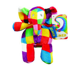 Elmer - Rattle Plush Soft Toy - EL1440