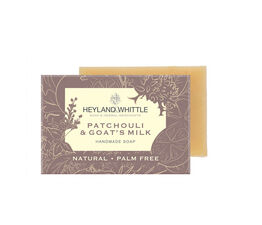 Heyland & Whittle Patchouli & Goats Milk Palm Free Soap Bar (120g)