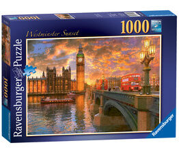 Ravensburger - London - Westminster Sunset 1000 Piece - 19591