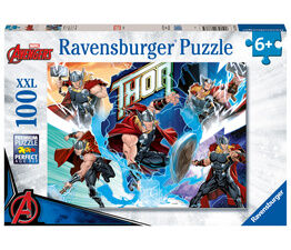 Ravensburger - Marvel Hero: Thor - 100 Piece - 13376