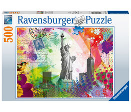 Ravensburger - New York Postcard - 500 Piece - 17379
