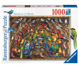 Ravensburger - Rainbow of Birds - 1000 Piece - 17478
