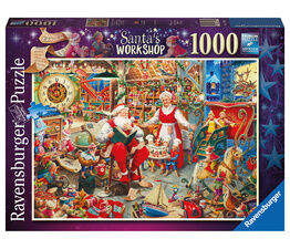 Ravensburger - Santa's Workshop - Limited Edition 2022 - 1000 Piece - 17300