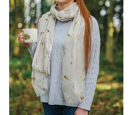 Wrendale Designs - A Dog's Life Scarf