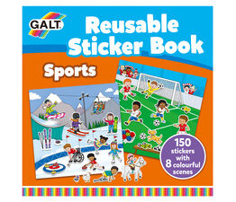 GALT - Reusable Sticker Book - Sports - 1005446