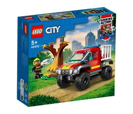 LEGO City Fire - 4x4 Fire Truck Rescue - 60393