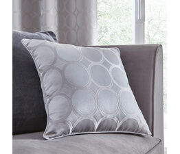 Appletree Boutique - Cassina - Jacquard Cushion Cover - 43 x 43cm in Silver