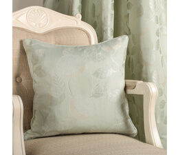 Curtina - Bramford - Jacquard Filled Cushion - 43 x 43cm in Green
