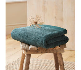 Drift Home - Abode Eco - 80% BCI Cotton, 20% Recycled Polyester Towel - Deep Green