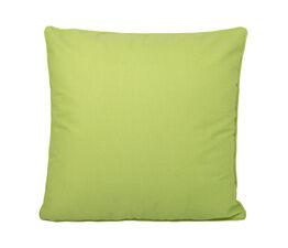 Fusion - Plain Dye - Water Resistant Outdoor Filled Cushion - 43 x 43cm in Lime