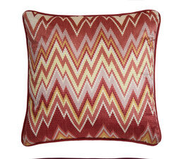 Laurence Llewelyn-Bowen - Pants on Fire -  Cushion Cover - 43 x 43cm in Terracotta