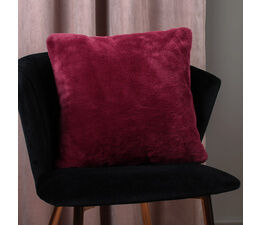 Soiree - Debra - SPE-FEA Cushion Cover - 43 x 43cm in Wine