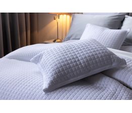 Crompton Quilted Filled Cushion