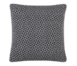 Appletree Loft - Bexley - 100% Recycled Cotton Rich Mixed Fibres Cushion Cover - 43 x 43cm in Navy