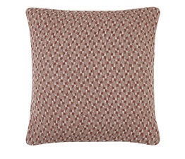 Appletree Loft - Bexley - 100% Recycled Cotton Rich Mixed Fibres Cushion Cover - 43 x 43cm in Paprika