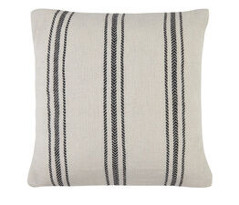 Drift Home - Brinley - 100% Recycled Cotton Rich Mixed Fibres Cushion Cover - 43 x 43cm in Cream