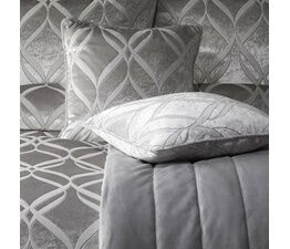 Soiree - Belfort - Jacquard Cushion Cover - 43 x 43cm in Silver