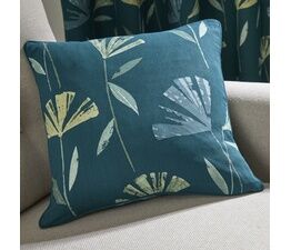 Fusion - Dacey - 100% Cotton Cushion Cover - 43 x 43cm in Teal