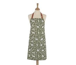 Ulster Weavers - Forest Friends - Sage - Apron - Cotton