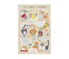 Ulster Weavers - Stand Alone Tea Towel - Im Slimming Tomorrow
