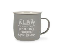 History & Heraldry Personalised Outdoor Mug - Alan