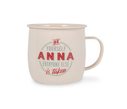 History & Heraldry Personalised Outdoor Mug - Anna