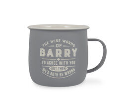 History & Heraldry Personalised Outdoor Mug - Barry
