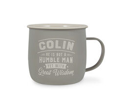 History & Heraldry Personalised Outdoor Mug - Colin