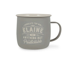 History & Heraldry Personalised Outdoor Mug - Elaine