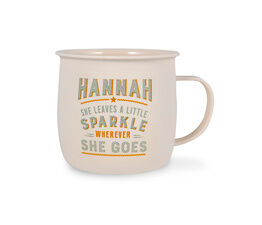 History & Heraldry Personalised Outdoor Mug - Hannah