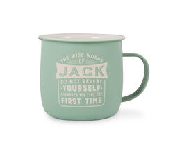 History & Heraldry Personalised Outdoor Mug - Jack