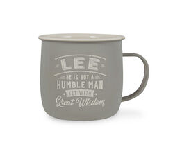 History & Heraldry Personalised Outdoor Mug - Lee