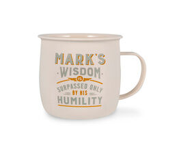 History & Heraldry Personalised Outdoor Mug - Mark