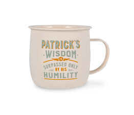 History & Heraldry Personalised Outdoor Mug - Patrick