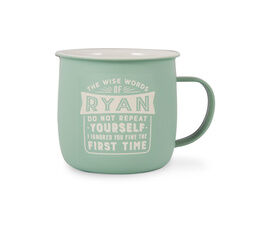 History & Heraldry Personalised Outdoor Mug - Ryan