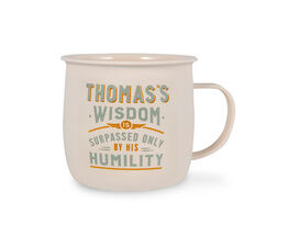 History & Heraldry Personalised Outdoor Mug - Thomas