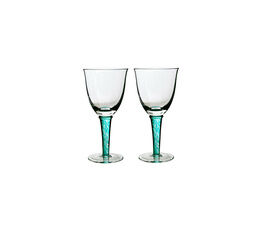 Denby Greenwich/Regency Green White Wine Glasses (Set of 2)