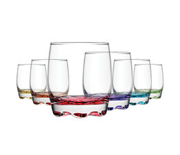 Simply Home Coloured Adora Whisky Glasses - Set of 6