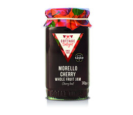 Cottage Delight Morello Cherry Whole Fruit Jam (340g)