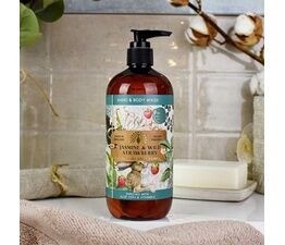 English Soap Company - Anniversary Collection Jasmine & Strawberry Hand & Body Wash 500ml