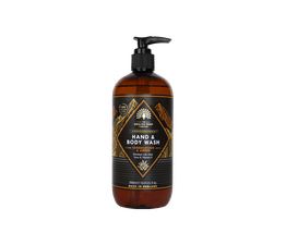 English Soap Company - Radiant Sandalwood and Amber Hand and Body Wash 500ml