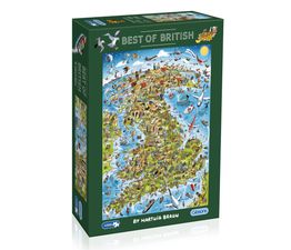 Gibsons - Best of British Rectangular 1000 Piece Jigsaw Puzzle