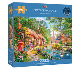 Gibsons - Cottageway Lane 500 Piece Jigsaw